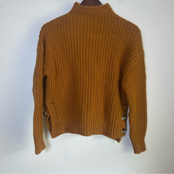 Madewell Mustard Knit Sweater - Picture 1 of 4